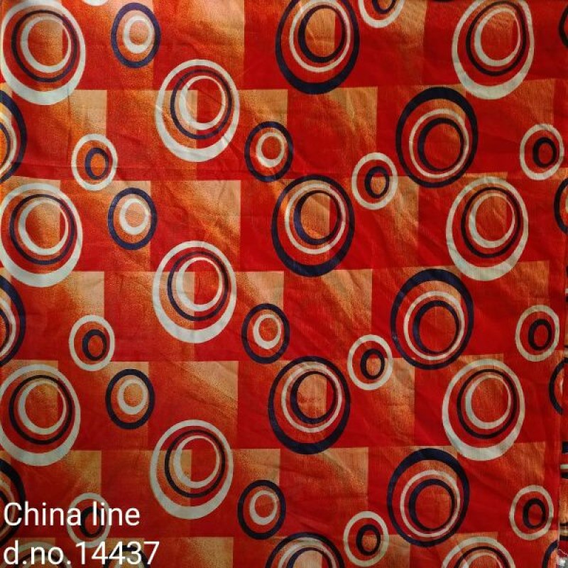 Red & Beige Embroidered Dupatta